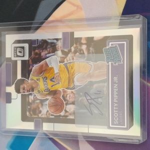 Scottie Pippen Jr Rated Rookie Auto